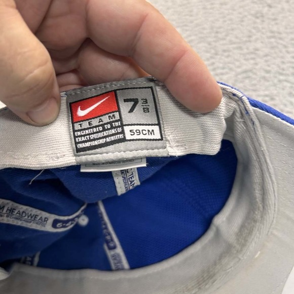 Kentucky Wildcats Hat Cap Mens Baseball Cap 7 3/8 Nike Nike Team - Picture 5 of 6